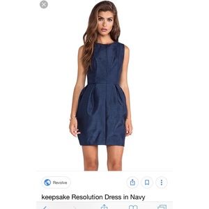 Beautiful Keepsake Dark Blue Bubble Dress